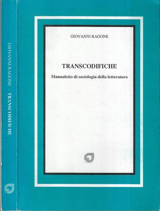 Transcodifiche - Giovanni Ragone - copertina