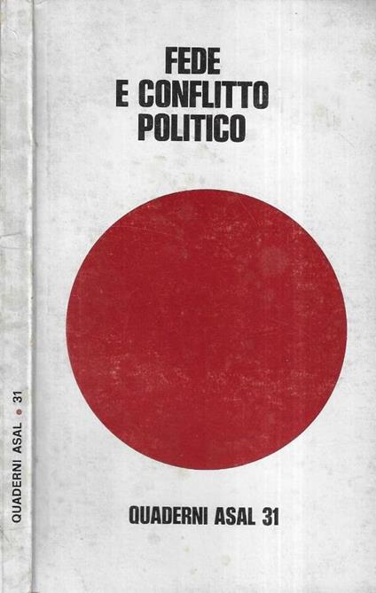 Fede e conflitto politico - copertina