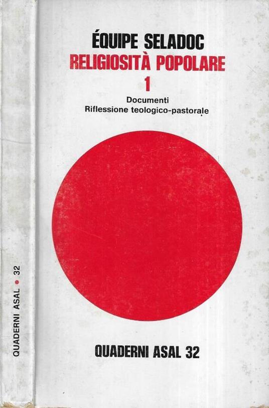 Religiosità popolare 1 - copertina