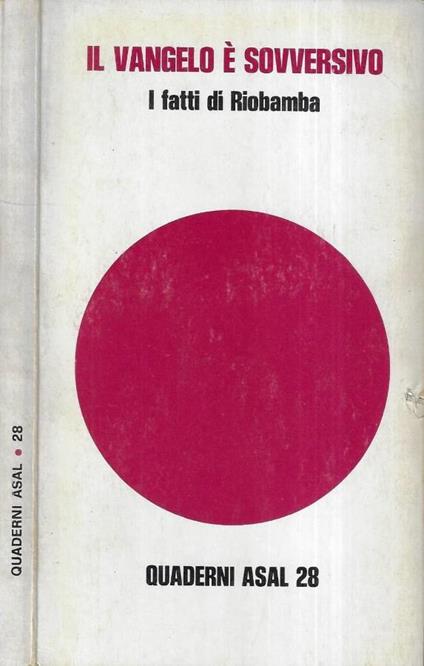 Il Vangelo è sovversivo - copertina