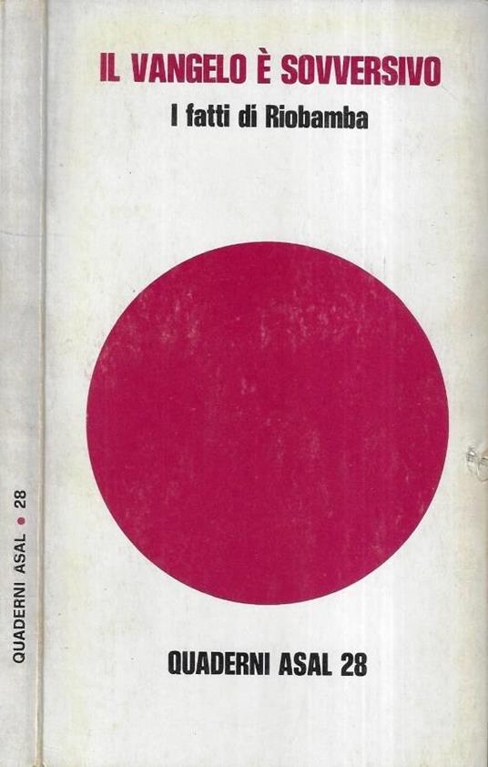 Il Vangelo è sovversivo - copertina