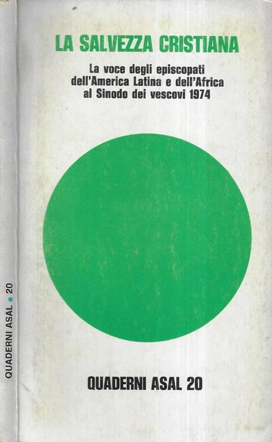 La salvezza cristiana - copertina
