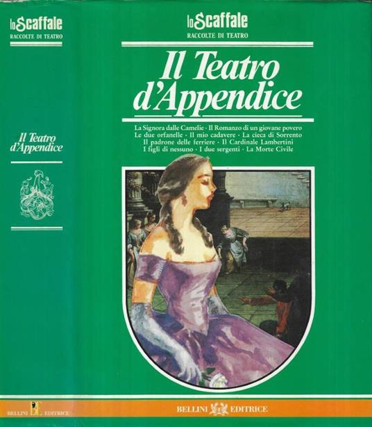 Il teatro d' appendice - copertina