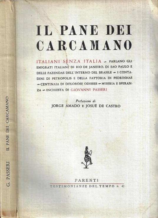 Il pane dei Carcamano - copertina