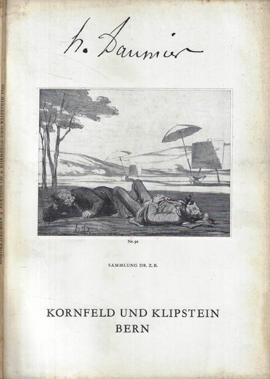 Sammlung Honoré Daumier - copertina