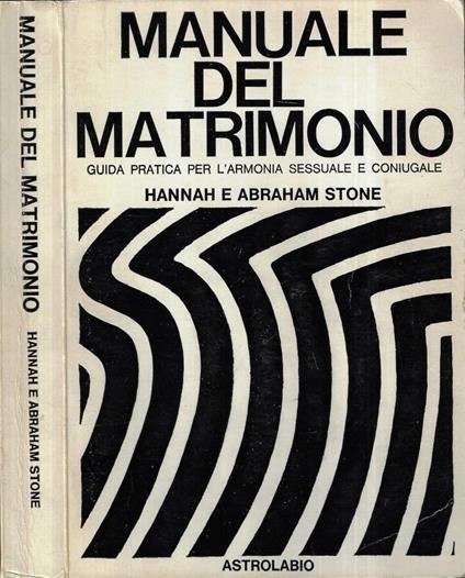 Manuale del matrimonio - copertina
