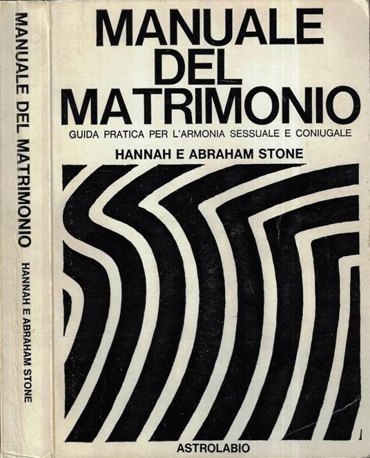 Manuale del matrimonio - copertina