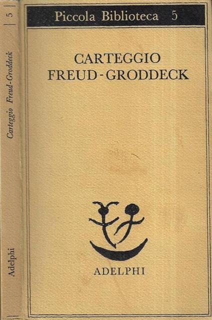 Carteggio Freud - Groddeck - copertina