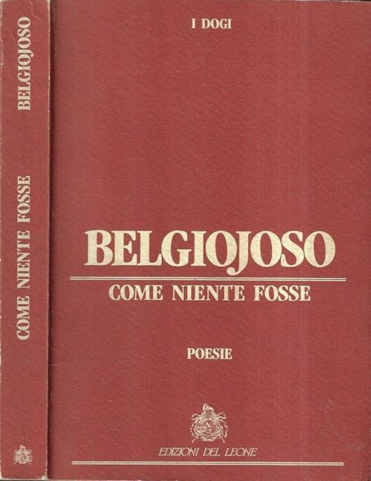 Come niente fosse - copertina
