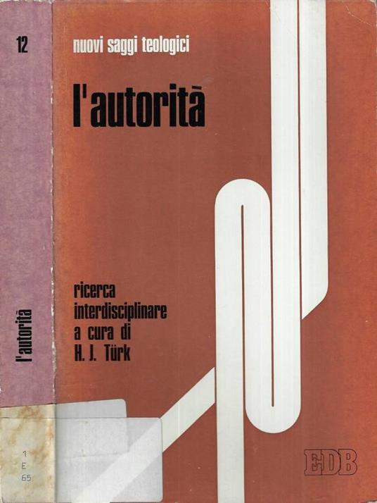 L' autorità - copertina