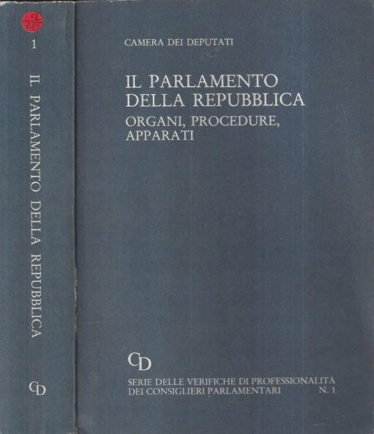 Il Parlamento della Repubblica - copertina