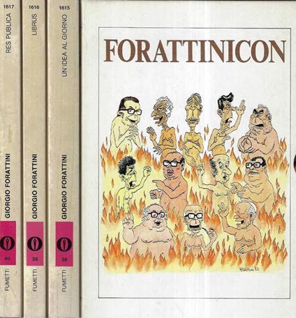 Forattinicon - Giorgio Forattini - copertina