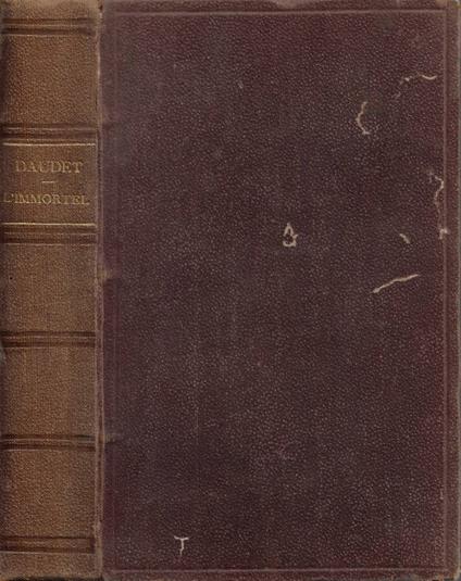 L'Immortel - Alphonse Daudet - copertina