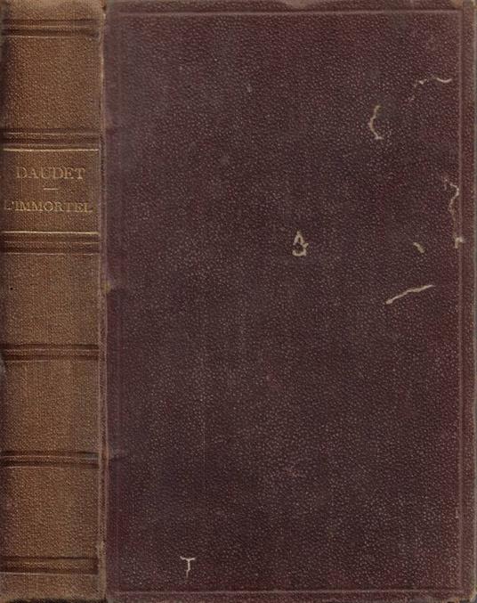 L'Immortel - Alphonse Daudet - copertina