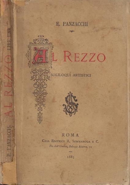 Al Rezzo - copertina