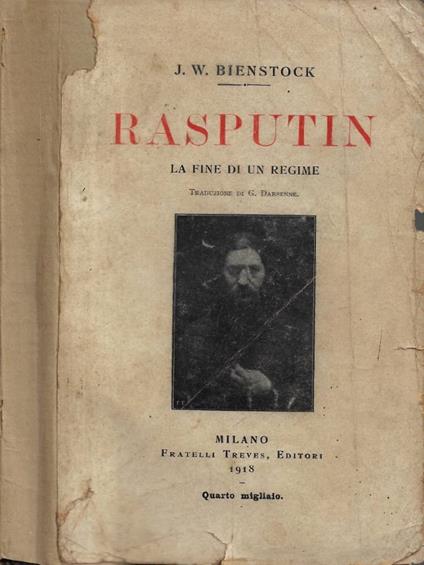 Rasputin - copertina
