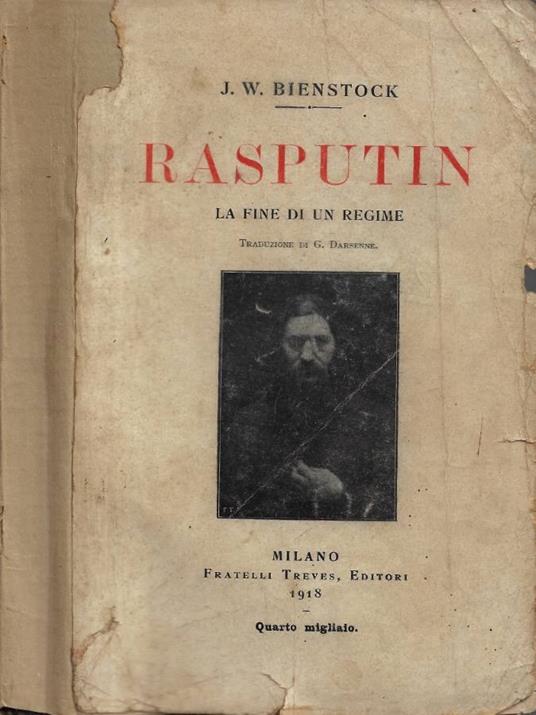 Rasputin - copertina