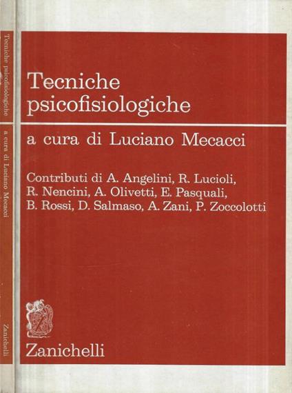 Tecniche psicofisiologiche - copertina