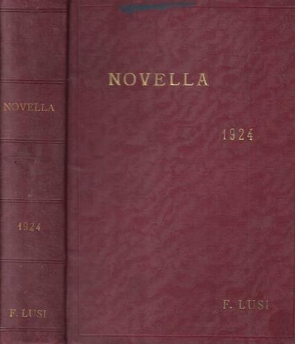 Novella 1924 - copertina