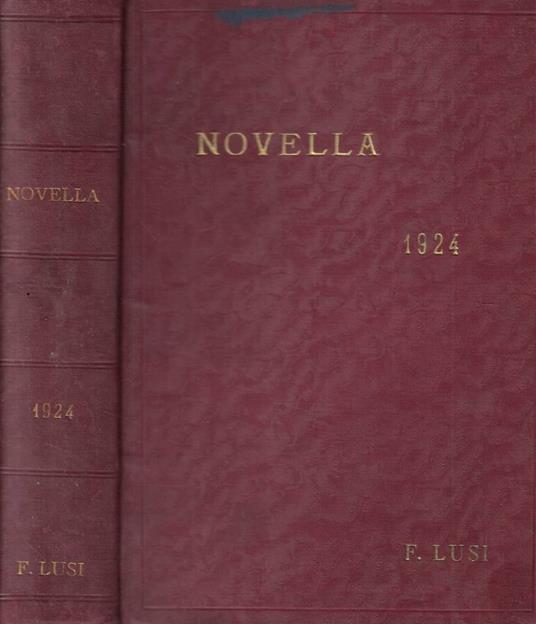 Novella 1924 - copertina