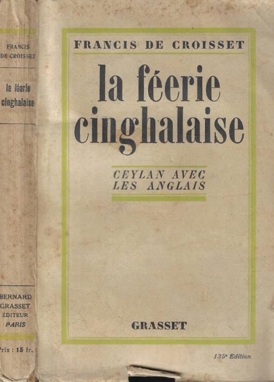 La Féerie cinghalaise - copertina