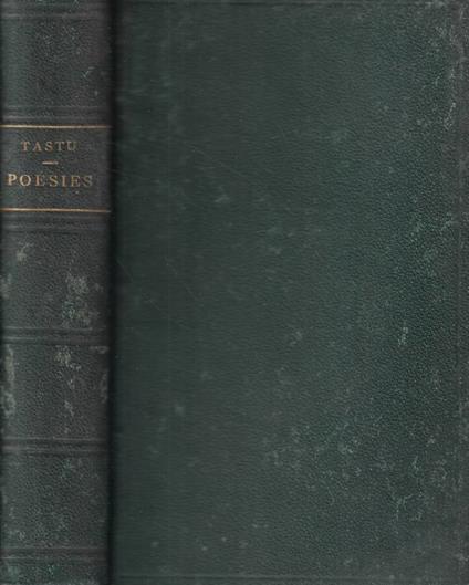 Poésies complètes - copertina