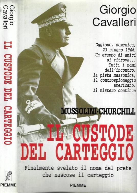 Il custode del carteggio - Giorgio Cavalleri - copertina