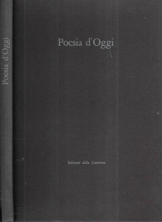 Poesia d' oggi - copertina