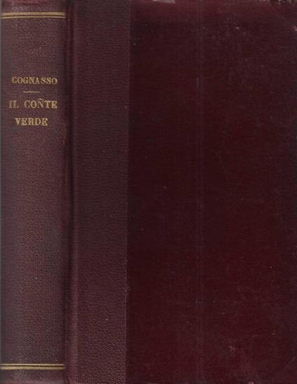 Il Conte verde - Francesco Cognasso - copertina