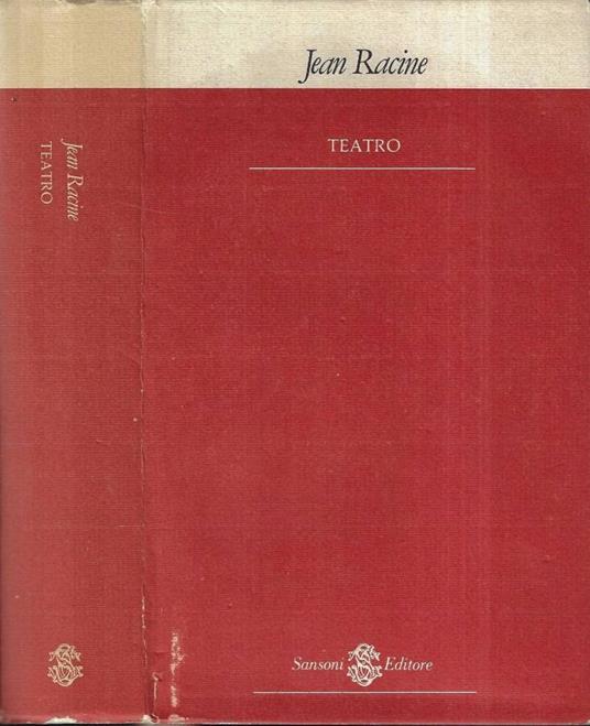 Teatro - Jean Racine - copertina