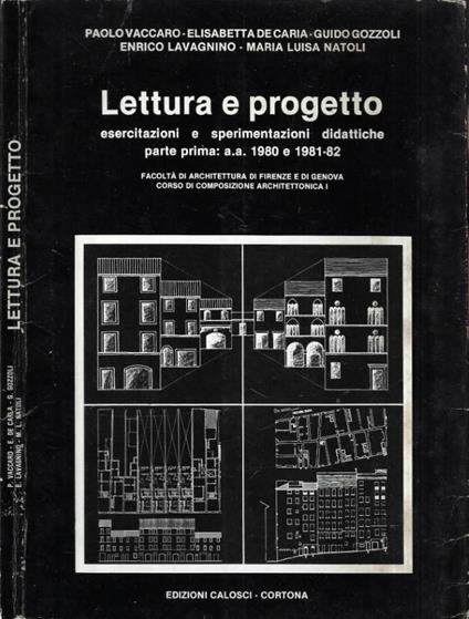 Lettura e progetto - copertina
