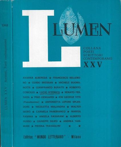 Lumen XXV - copertina