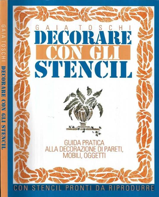 Decorare con gli stencil - Gaia Toschi - copertina