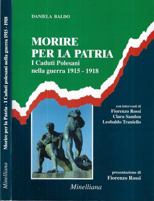 Morire per la patria - Daniela Baldo - copertina