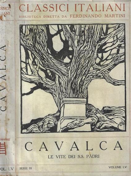 Le vite dei S.S. Padri - Domenico Cavalca - copertina