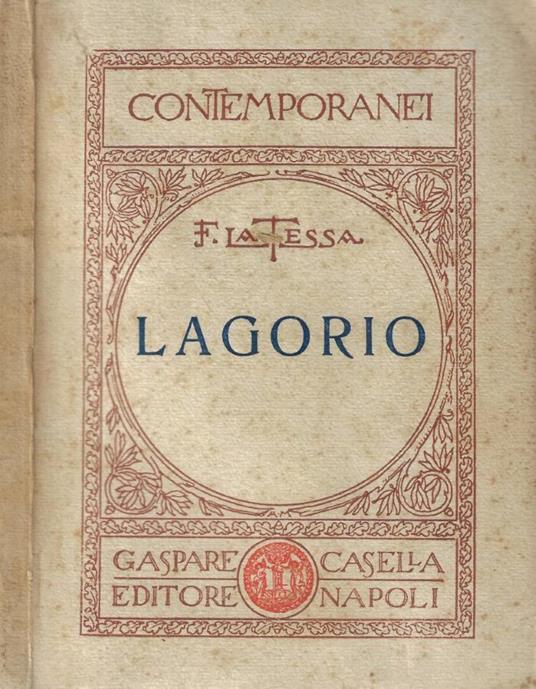Arturo Lagorio - copertina
