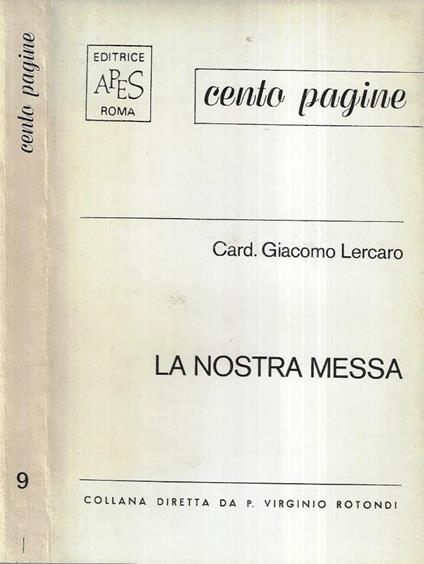 La nostra Messa - copertina