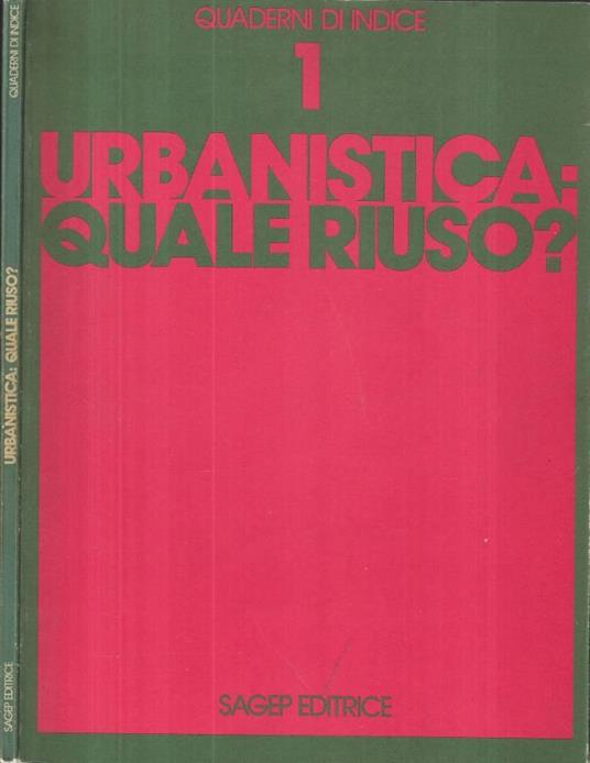 Urbanistica. Quale riuso? - copertina