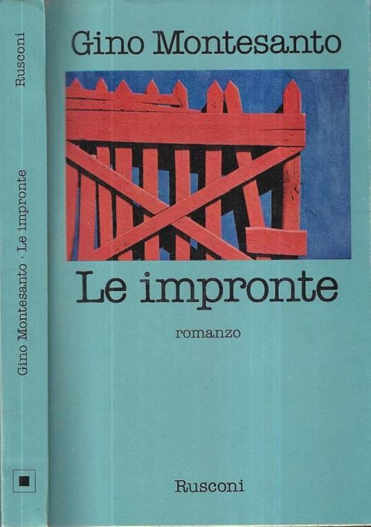 Le impronte - Gino Montesanto - copertina