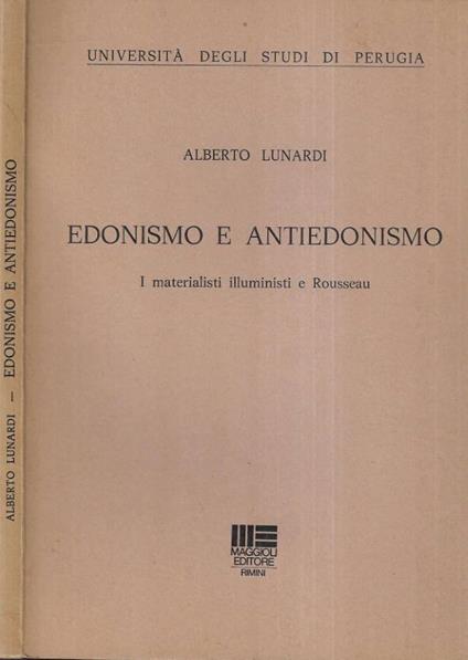 Edonismo e antiedonismo - copertina