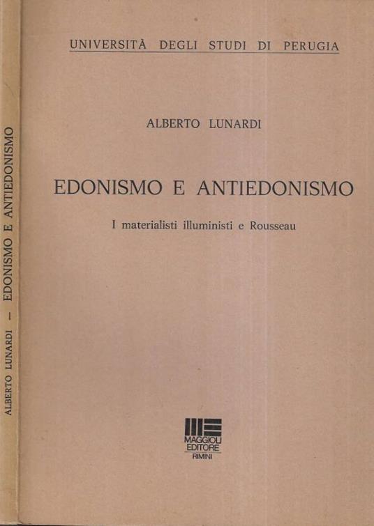 Edonismo e antiedonismo - copertina