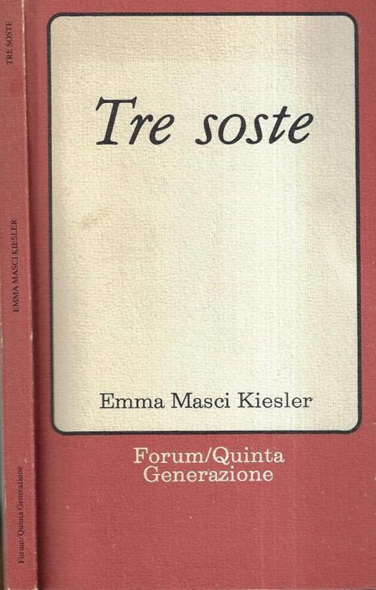 Tre soste - copertina