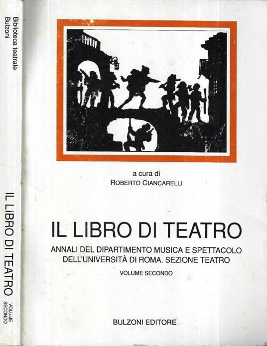 Il libro di teatro Vol. II - copertina