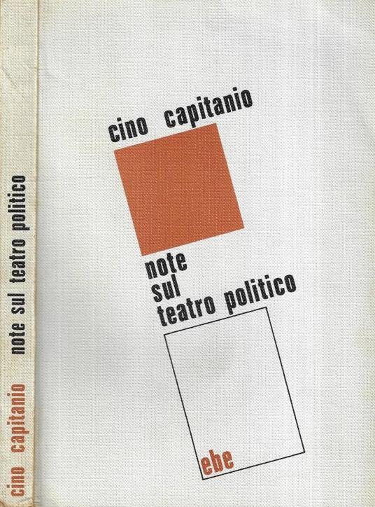 Note sul teatro politico - copertina