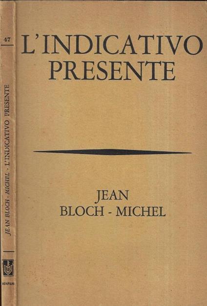 L' indicativo presente - copertina