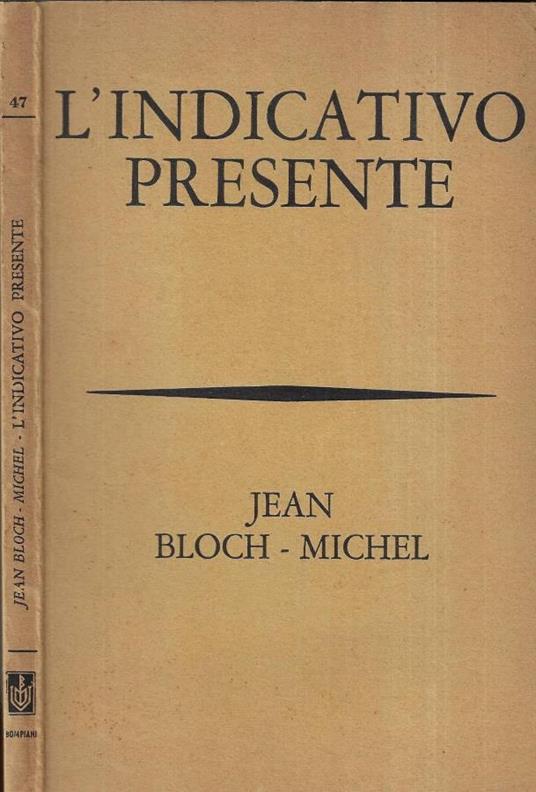 L' indicativo presente - copertina