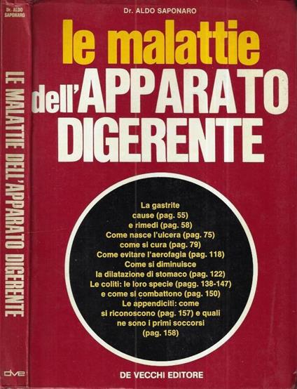 Le malattie dell' apparato digerente - copertina