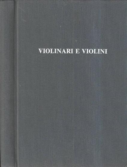 Violinari e violini - Elia Santoro - copertina