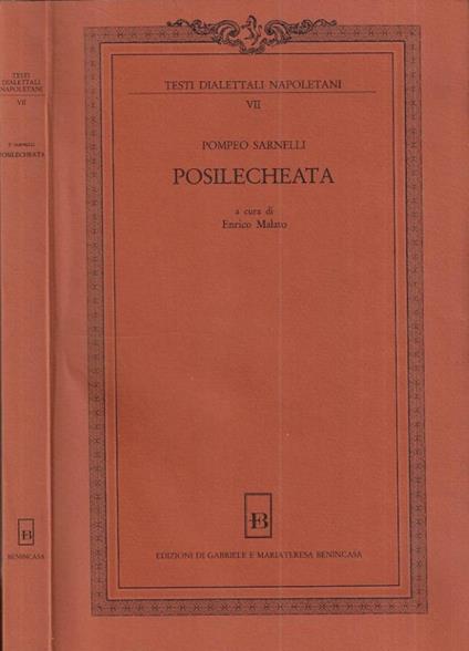 Posilecheata - Pompeo Sarnelli - copertina