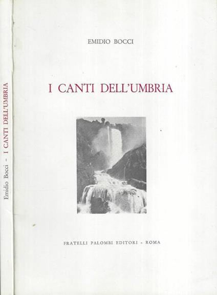 I canti dell' Umbria - copertina